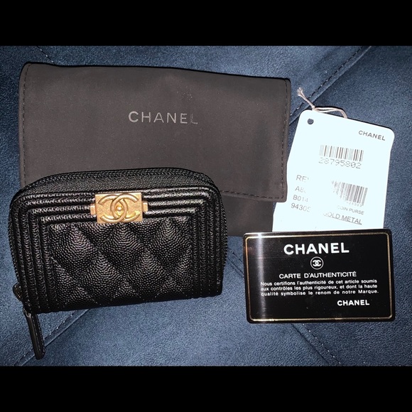 CHANEL Bags Final Price No Offersauthentic Boy Chanel Zipped Coin